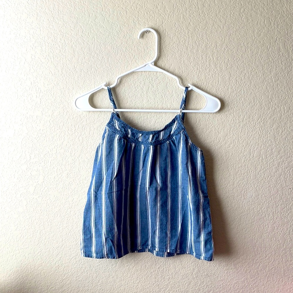 Blue Striped Cami